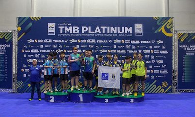 Na disputa por Equipes de Clubes Sub-15 Masculina, AMF/Elase Clube Social e Desportivo/SC fica com o ouro no TMB Platinum - Campeonato Brasileiro