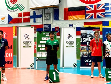 Lucas Carvalho conquista ouro e segue na disputa por mais medalhas no ITTF World Para Future Ostrava 2026