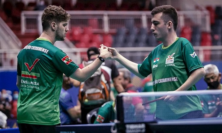 Lucas Grilo e Gustavo Laskosky brilharam na disput