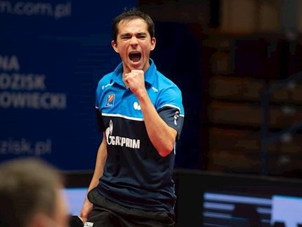 Hugo Calderano vence cinco jogos na Liga Russa e fecha ano invicto por novo clube