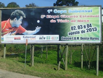 São Bento do Sul promove evento com panfletos e outdoors pela cidade