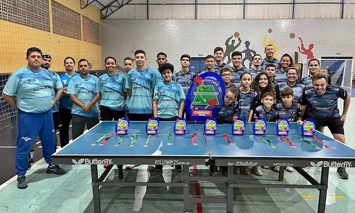 Equipe de Marília e as muitas medalhas conquistada
