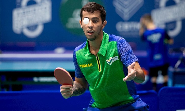 Lucas Carvalho foi o campeão numa competição reple