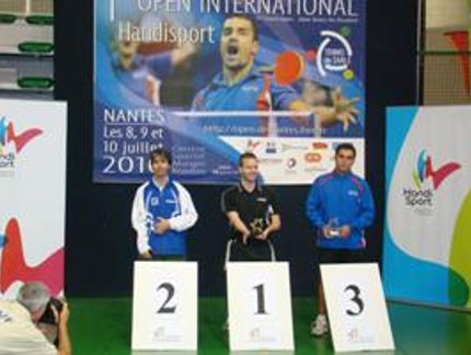 CARLO MICHEL É SEGUNDO LUGAR DO OPEN Paralímpico DA CLASSE 6