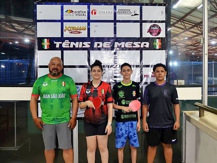 Mariana Furquim é Bicampeã da Turma B do Tênis de Mesa do Gran São João 2024