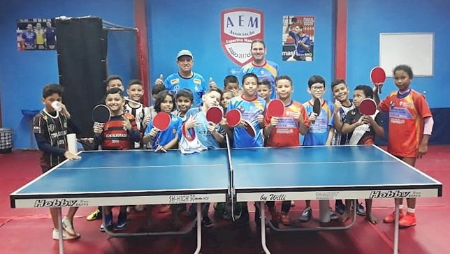 Garotada do Manaus/Itaim Keiko, no bairro do Alvor