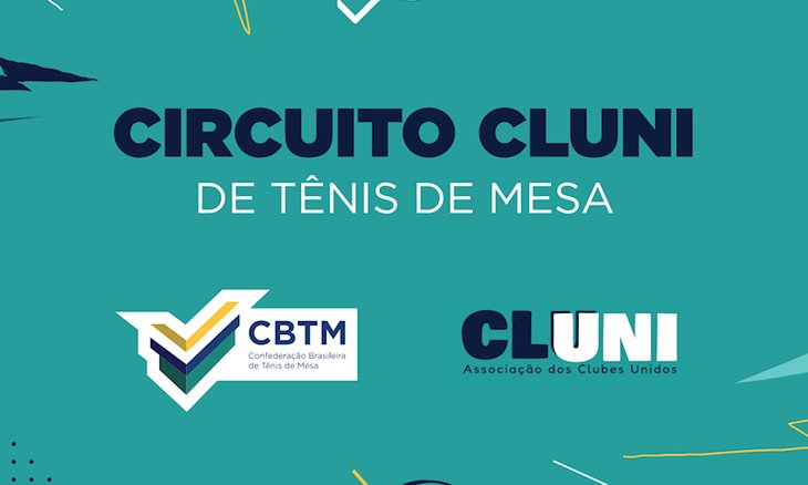 Primeiro Circuito CLUNI de Tênis de Mesa irá reunir mais de 120 atletas no Clube Militar do Rio de Janeiro