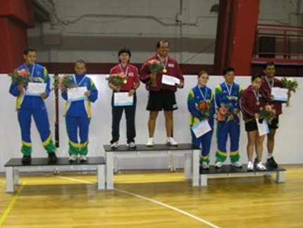 CHILE É CAMPEÃO EM DUPLAS MISTAS