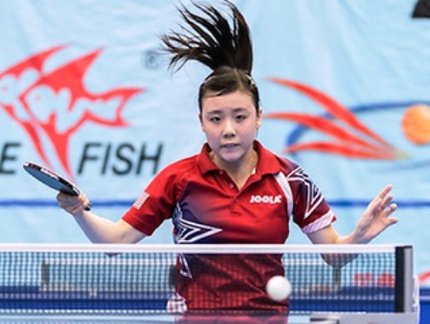 Ariel Hsing, 17 anos, é campeã norte-americana no individual adulto