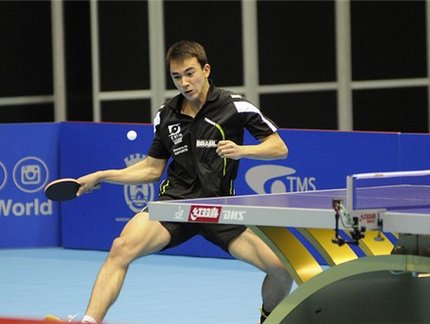 No Top 20 mundial, Hugo Calderano chega 'bem confiante' ao Aberto da Hungria