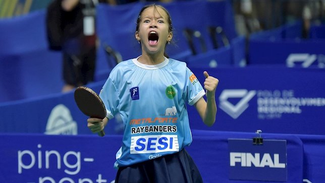 Yumi Iwamoto garantiu o topo do Sub-9 feminino - F