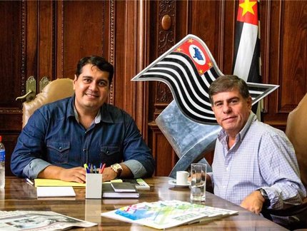 Alaor Azevedo participa de reunião com secretário de Esportes de São Paulo