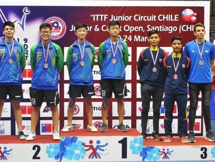 No fechamento da etapa do Circuito Mundial Junior, Brasil conquista cinco títulos em Santiago