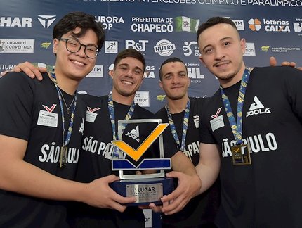 Seleções paulista e gaúcha conquistam o Absoluto A do TMB Platinum de Chapecó