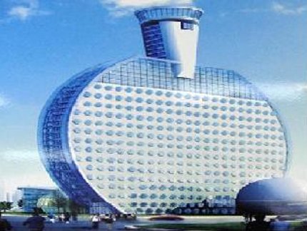 CIDADE CHINESA CONSTRUIRÁ HOTEL EM FORMA DE RAQUETE