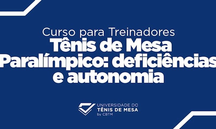 UniTM lança novo curso 'Tênis de Mesa Paralímpico: Deficiências e Autonomia'