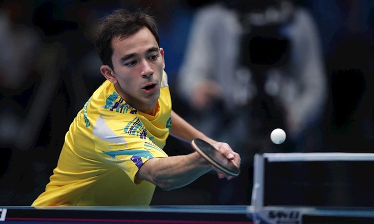 Hugo Calderano lutou, mas não avançou às quartas d