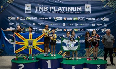 Medalhas para clubes de todo o Brasil nas categorias menores do TMB Platinum