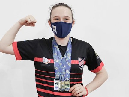A feliz rotina de Victória Strassburger: campeã pela terceira vez no TMB Platinum – Campeonato Brasileiro