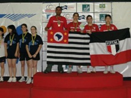 PÓDIO EQUIPES INFANTIL FEMININO