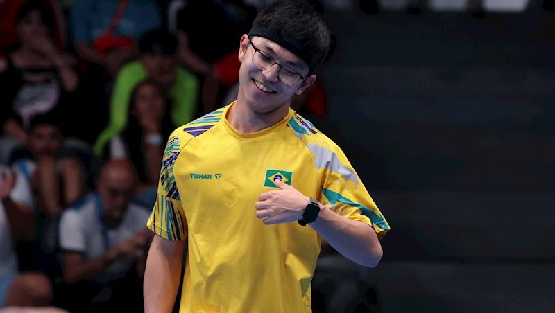 Eric Jouti era o único brasileiro disputando o WTT