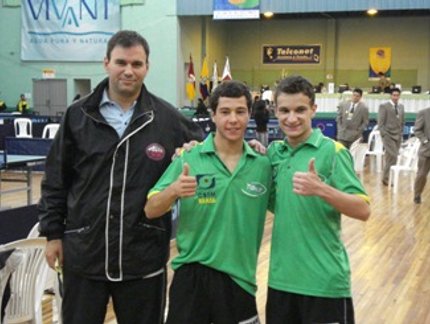 BRASIL É CAMPEAO SUL AMERICANO JUVENIL DE TÊNIS DE MESA