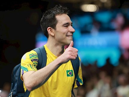 Hugo Calderano supera sul-coreano e vai às oitavas do WTT Champions de Montpellier