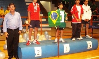 PÓDIO INDIVIDUAL INFANTIL MASCULINO SUL AMERICANO