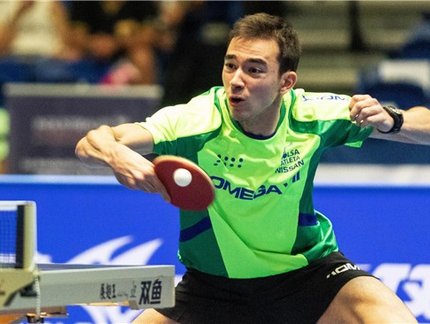 Vice-campeão em 2018, Hugo Calderano estreia no torneio individual do Aberto do Catar nesta quinta-feira