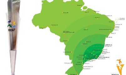 CABRÁLIA SERÁ A PRIMEIRA A RECEBER TOCHA