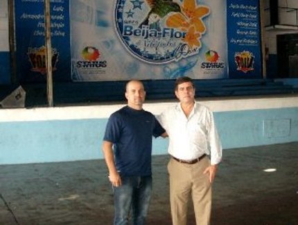 PRESIDENTE ALAOR AZEVEDO VISITA QUADRA DA BEIJA-FLOR DE NILÓPOLIS