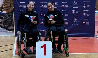 Cátia Oliveira e Joyce Oliveira conquistam ouro em duplas e Brasil encerra participação no Aberto Paralímpico da República Tcheca com três medalhas