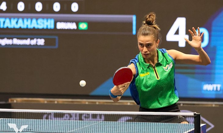 Bruna Takahashi é a única representante do Brasil 