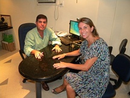 DEPUTADA FEDERAL SOLANGE ALMEIDA VISITA SEDE DA CBTM
