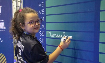 Manuela Rodrigues é campeã do Sub-9 do TMB Platinum - Campeonato Brasileiro