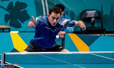 Dang Qiu será o adversário de Hugo Calderano no Smash da Arábia Saudita; Ishiy e Teodoro se despedem nas duplas