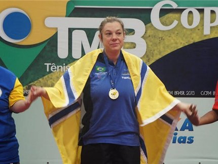Iliane Faust é medalha de ouro na classe 11 feminina da Copa Brasil