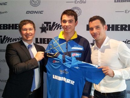 Hugo Calderano assina contrato com o clube alemão Ochsenhausen