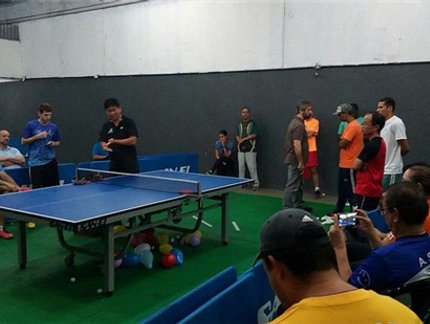 No Rio, coordenador de seleções ministra curso de técnico Nivel 1 da ITTF e elogia turma