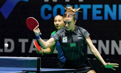 Seis duplas brasileiras avançam às quartas de finais do WTT Contender do Rio