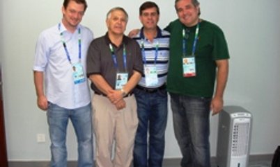 DIRIGENTES DO CPB ACOMPANHARAM A DISPUTA PELO BRONZE