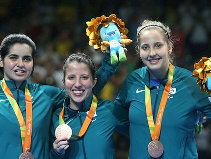 Campeãs mundiais paralímpicas e medalhistas na Rio 2016 são as convidadas da Resenha TMB na próxima quarta-feira