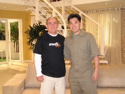 HOYAMA É HOMENAGEADO PELA TURMA DO DIDI