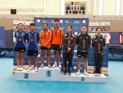 Pan-Americano juvenil: Alexia Nakashima e Rodrigo Yonesake são prata nas duplas mistas