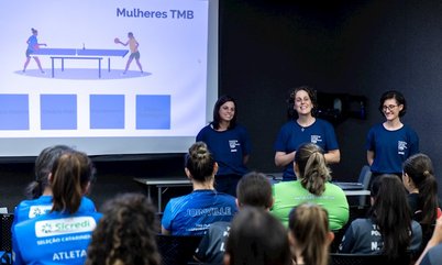 CBTM é convidada para palestrar sobre a Universidade do Tênis de Mesa durante Summit da ITTF em Doha, no Catar