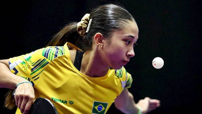 Giulia Takahashi brilhou com a equipe brasileira e