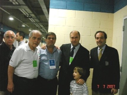 PRESIDENTE ALAOR NA INAUGURAÇÃO DA ARENA MULTIESPORTIVA