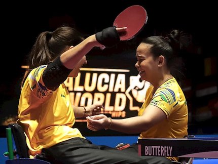 Cátia Oliveira e Marliane Santos são bronze no Mundial Paralímpico; Bruna Alexandre e Paulo Salmin estão na final