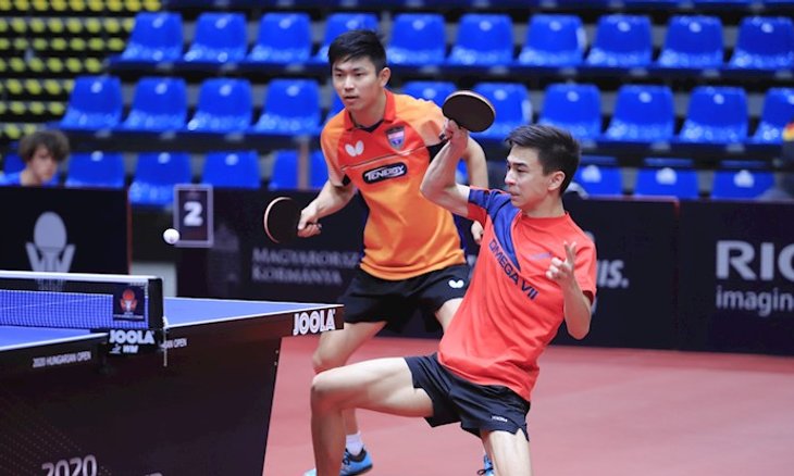 FOTO: Jouti (esq) e Ishiy (dir) - Crédito: ITTF.
