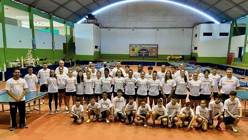 Grupo que participou do Training Camp. Foto: Liga 